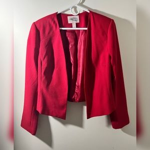 Red blazer